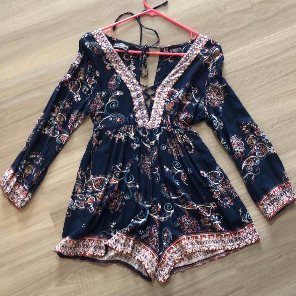 Floral Romper